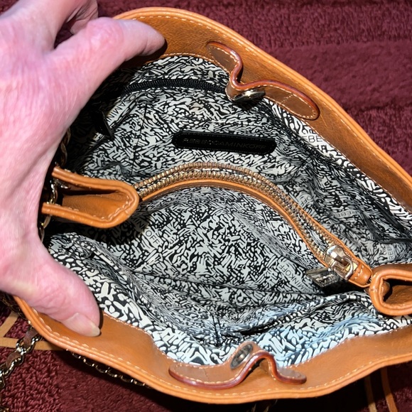 Rebecca Minkoff Swing Double Chain Strap Shoulder/Crossbody Bag - Picture 7 of 10